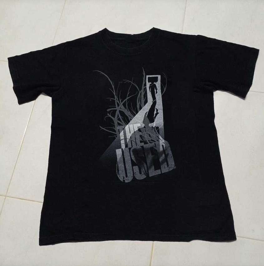Band Tees The Used Unisex T-Shirt Cotton EG367 Unisex T-Shirt M