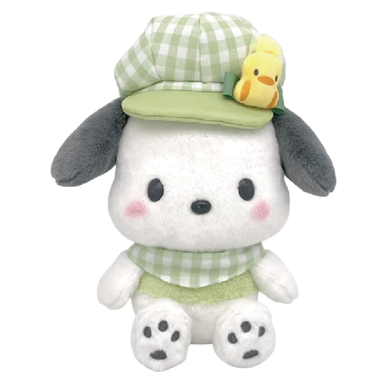 Nakajima Corporation Gingham Newsboy Cap, Pochacco, Small, 188946-23
