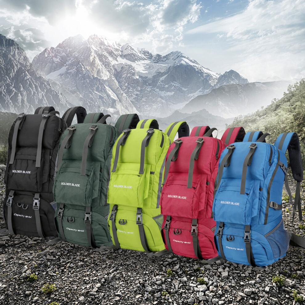 45L Waterproof Camping Hiking Backpack, 30x18x50cm, Multiple Colors