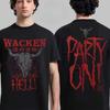 T-shirt in Cotone Wacken Open Air Unisex Manica Corta Marca di Moda Tee Lusso Casual Vintage comoda Camicia Y2K