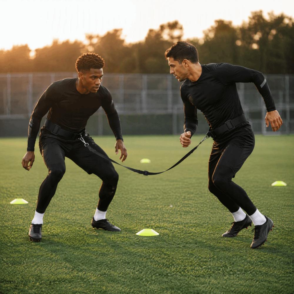 5pcs Adjustable Strap Speed Agility Training Kit Soccer Basketball Agility Belt For Speed Drills