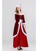 M-6XL Plus Size Couple Christmas Costumes: Men's and Women's Santa Claus Designs