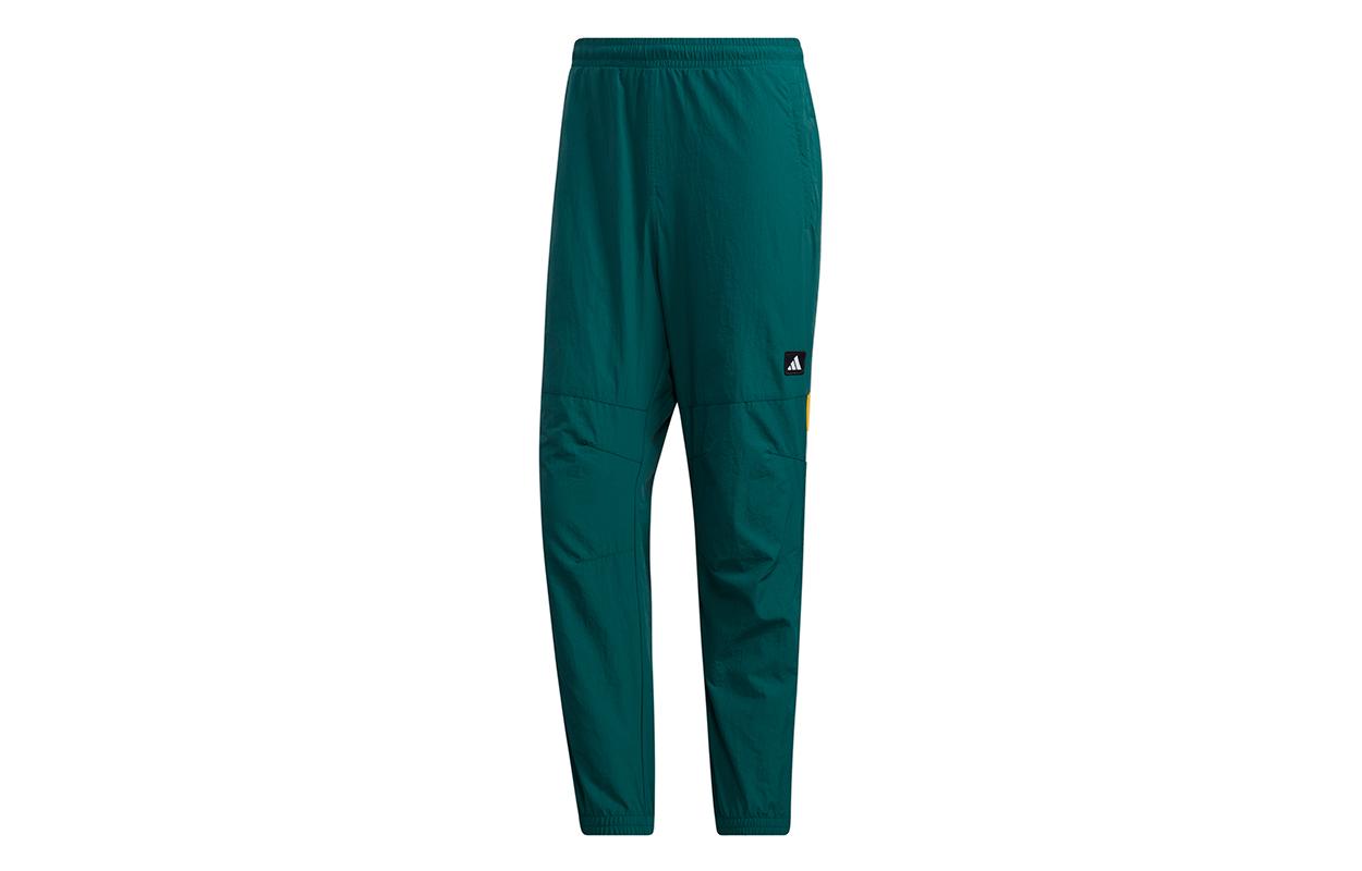 Мужские вязаные спортивные штаны Adidas Лесной зеленый GM4440 S