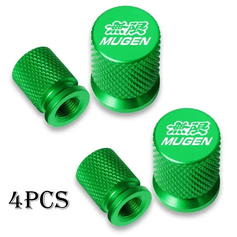 4Pcs Car Wheel Tire Valve Caps Tyre Stem Covers Airdust Waterproof For Honda Mugen CB400 CB650F CBF CBR250RR CRF SH300 NC750 Stem Caps1