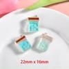 New Hot Sale Kawaii Cabochons Artificial Food Animal Fruit Design Resin with Flat Back for Souvenirs