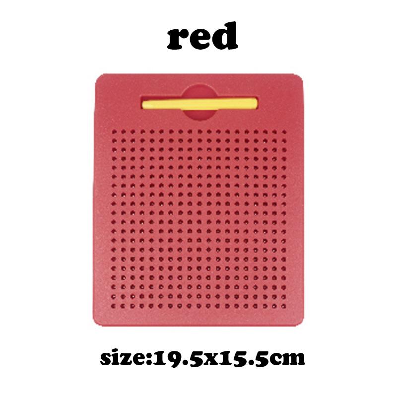 Magnetic Drawing Board Magnetized Board For Children  Magnet Ball Pad Magnetic Stylus Montessori Education Travel Activities Toy