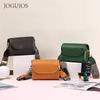 JOGUJOS women's leather messenger bag niche design vegetable tanned leather casual versatile shoulder messenger bag