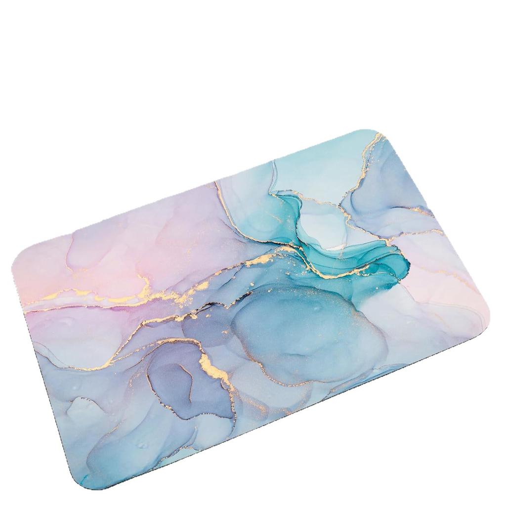Luxury Marble Bathroom Floor Mat - Dirt-Resistant and Easy To Clean