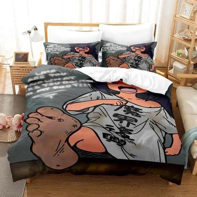 3D  Die große Jahy wird nicht besiegt werden! Bettwäsche-Set Einzelbett Twin Queen King Size Bettset Erwachsener Kind Schlafzimmer Bettdeckenbezug Sets