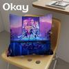 Anime Kpop D-Demon Hunters Pillow Anime Pillow Sofa Bed Head Pillow Cover Cushion Cover 45X45 Cm Fashion