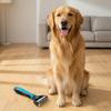 Pet Grooming Rake And Comb, Double-Sided Undercoat Rake Pet Detangling Comb, Dog Dematting Rake, Grooming Tool for Long Short Hair Cats Dogs