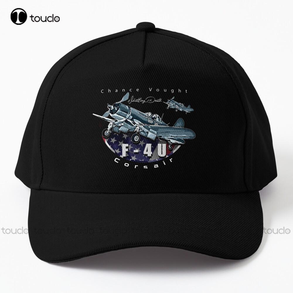 

Chance Vought F-4U Corsair Aircraft Corsair F4U Ww2 Самолет Бейсболка Женские шапки Для летнего Custom Gift Уличный скейтборд