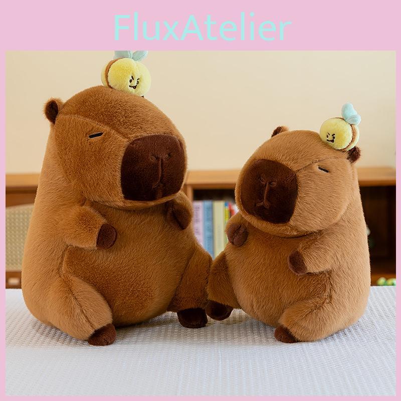 Bee Plush Capybara Toy Cute Cartoon Birthday Gift Girls Kids Adorable Dolls