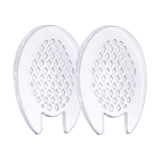 Yousheng 1 Pair Gel Heel Pad Foot Pain Relief Washable Reusable Self-adhesive Shock Absorbing High Heel Shoes Non-slip Heel Cushion Padding