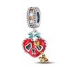 Halloween Glow Color Changing Skeleton Ghost Cucurbit Charm Bead Component Bead Components Compatible With Authentic Original Bracelet High Quality