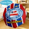 Custom Name Umbrella Bahia FC Crest Design Umbrella 8-Frame for Travel, Camping, Casual Lightweight Portable, Essential for Family Gifts