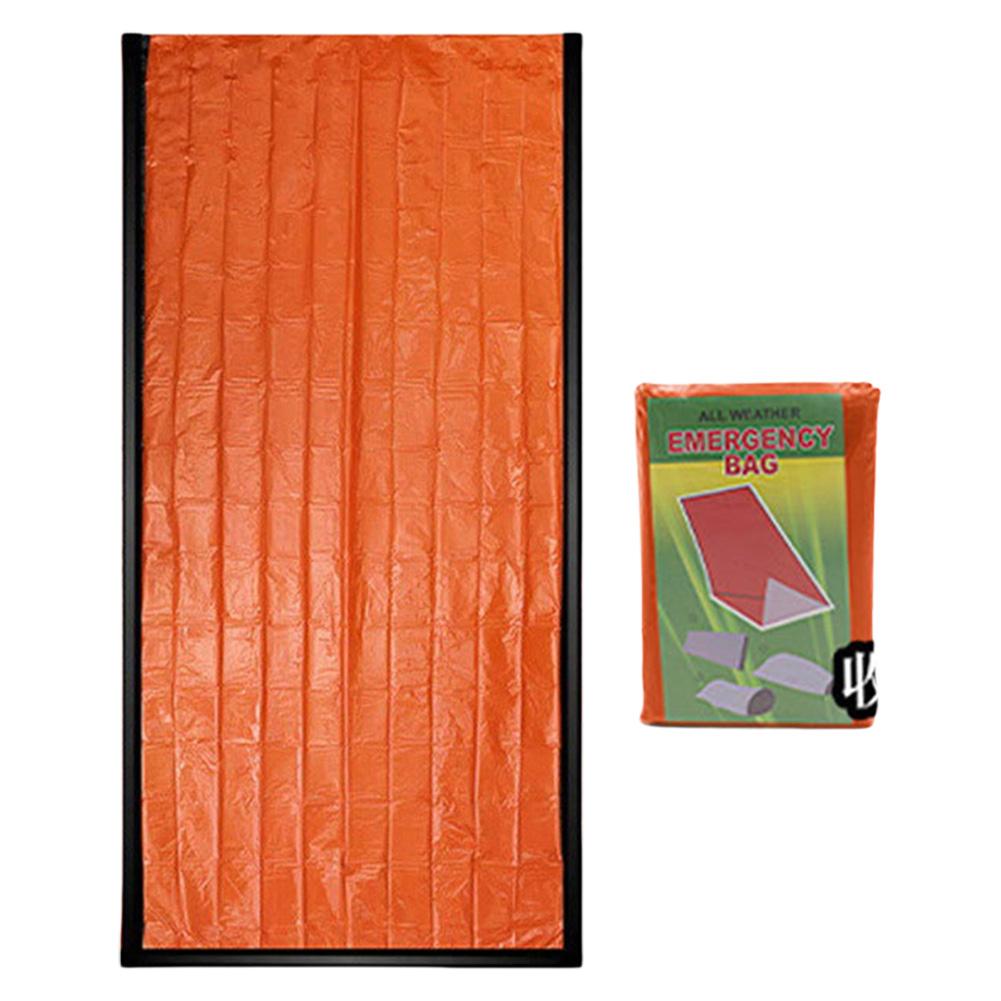 Emergency Sleeping Bag Waterproof Survival Sleeping Bag Thermal Bivy Sack Emergency Blanket for Outdoor Camping Hiking