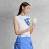 Fila Golf Series Fashion Casual Sports Versatile Comfortable Sleeveless Slim Knit Top Women Tops Jade-White A11W535406FWT