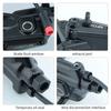 NFOX B015 4-piston Disc Hydraulic Brake E-bike Folding Mountain Bike Bicycle Power Off Black Red 160 180 203 Roto Split Tube New