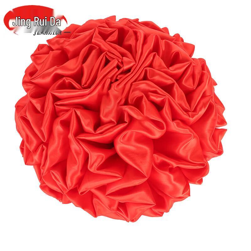 JINGRUIDA Ceremonial Red Ribbon Flower
