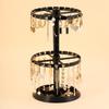 Rotating Jewelry Display Stand for Earrings, Bracelets, and Necklaces