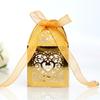 Ivory Heart-Shaped Wedding Candy Box for Chocolates