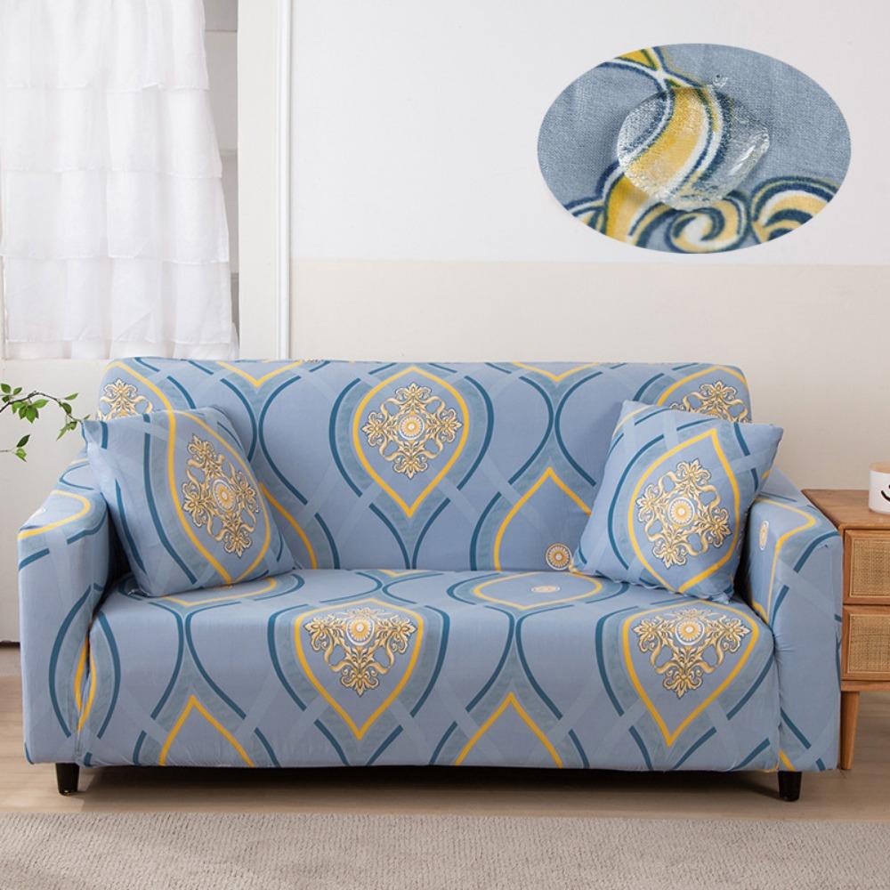 Anti-splashing Four-season Printing Elastic Sofa Cover All-inclusive Combination Sofa Cushion Cover Towel Cover Cloth