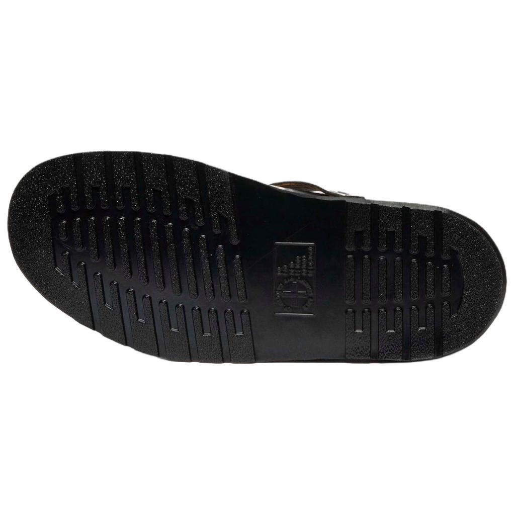 Dr. Martens Nomarhythm Leather Fashion Simple Low-Top Casual Shoes Unisex Casual Shoes Black 42734100