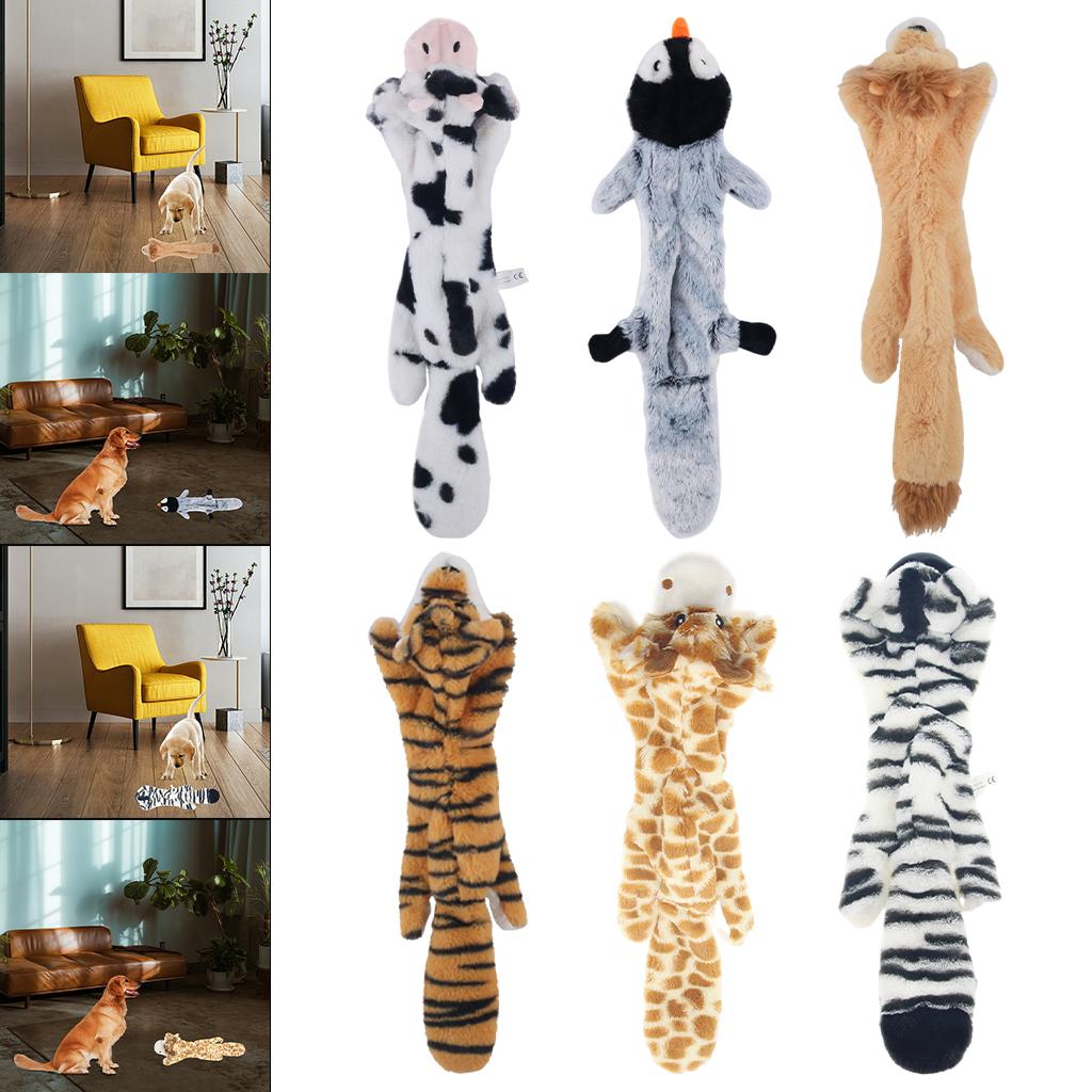 Durable Small Medium Large Dogs Squeakers Toy Squeak Squeaky Plush Interactive