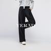 Straight leg pants, women's casual floor pants, Western pants, women's pants, narrow version, wide leg pants