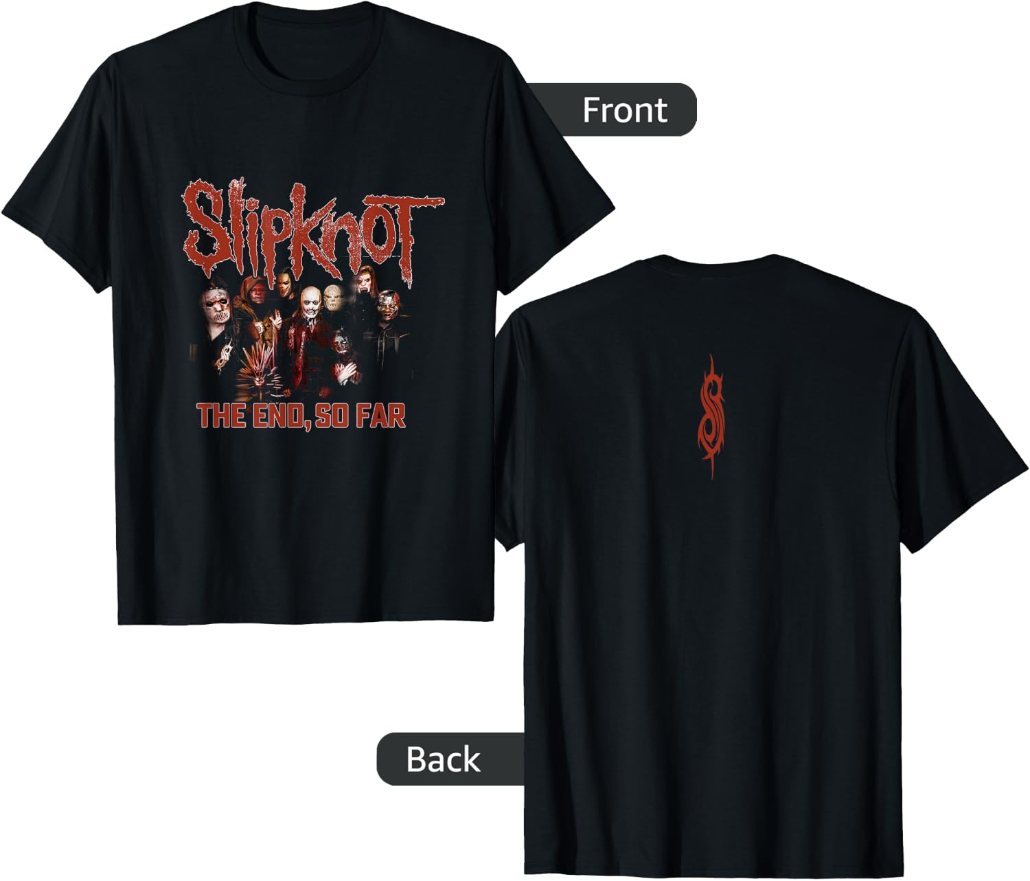 Official Slipknot The End, So Far Unisex T-Shirt XXXL