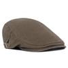 Frühling Sommer Baskenmütze Herren Baumwolle Zeitungsjunge Mütze Brief bestickt Forward Cap Outdoor Sonnenhut