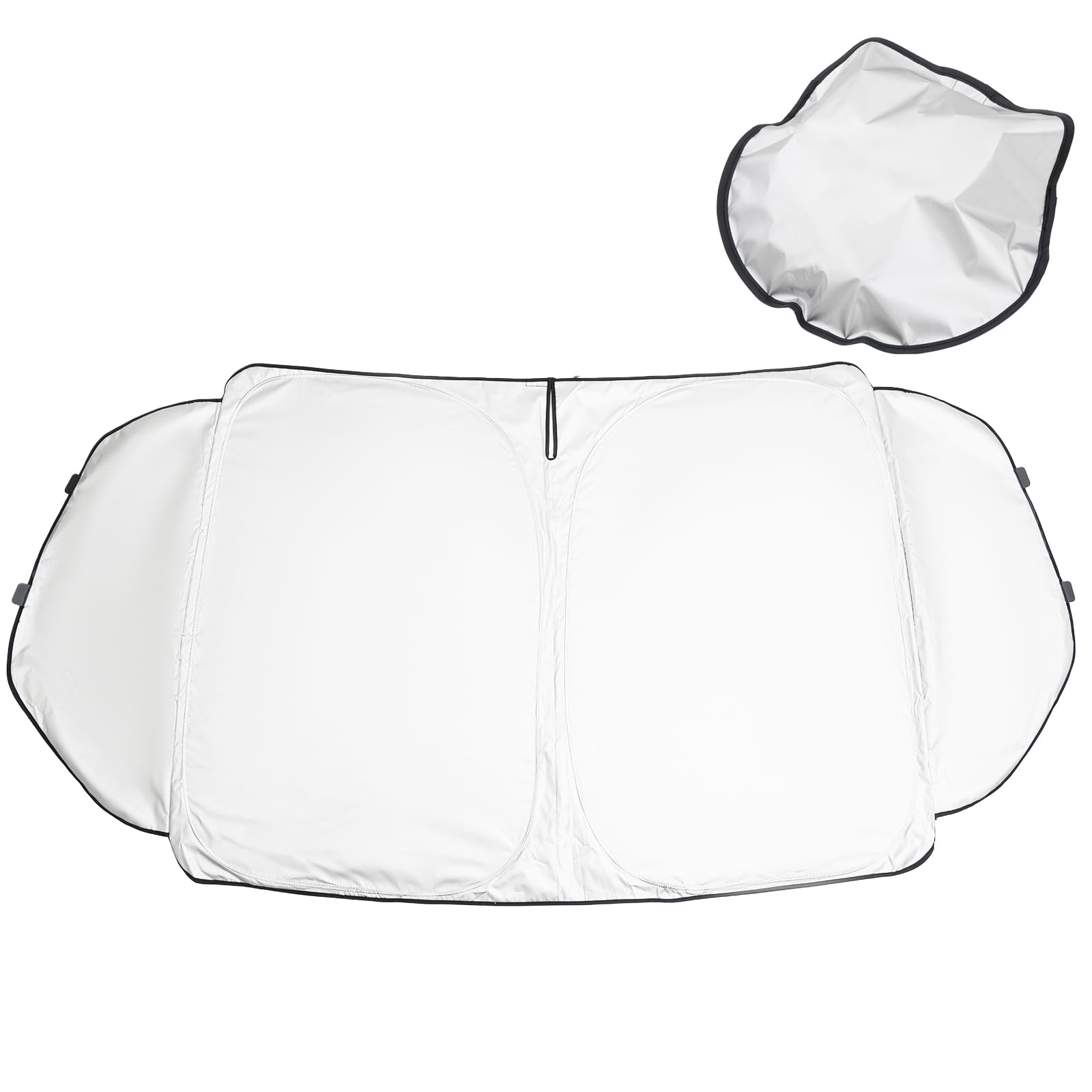 Yimeida Toyota New Noah Voxy 90 Series Front Sunshade Car Windshield Sunshade Foldable Sunshade Car Shade Front Shade Sun Protection Privacy Curtain