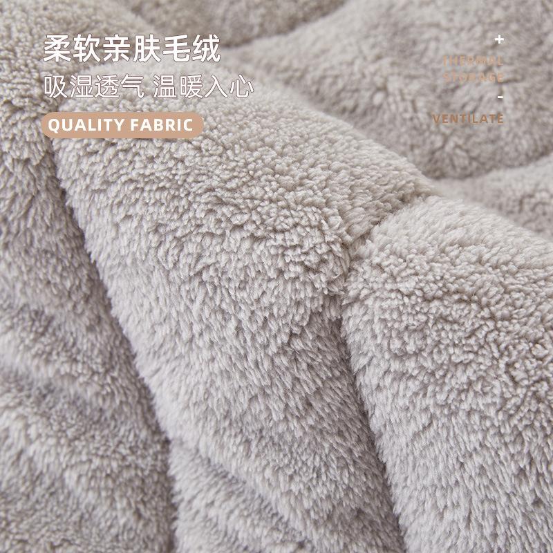 Nordic Quilting Wave Sofa Cover for Living Room Non-Slip Thick Plush Couch Cushion Mat Corner Sofa Cover Sofas Towel Home Decor