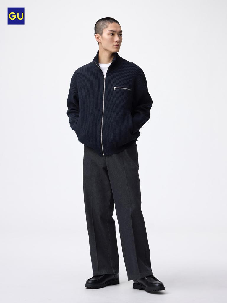 Uniqlo Gu Twile Wide Straight Pants