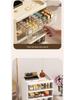 White Flat Lid Multilayer Cosmetic & Stationery Organizer - Dustproof Skincare & Lipstick Storage Box.