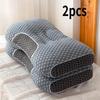 2pcs Soft Neck Pillows, Cervical Support for Side and Back Sleepers – Home Bedding Decorative Throw Pillow
