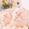 Cute Birthday Pig Plush Toy Pig Doll Girl Holding Sleeping Doll Giving Child Birthday Gift