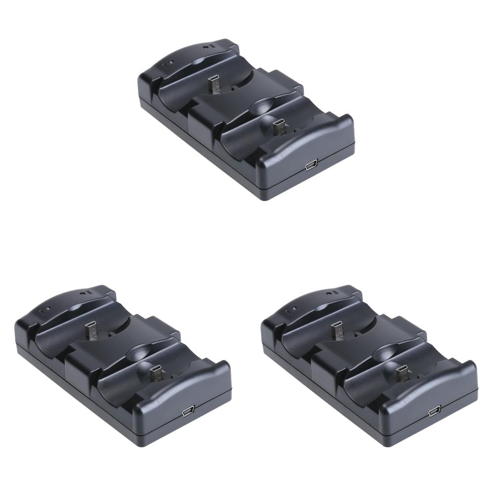 5-1PCS Charging Cradle Dock Station for PS3/PS3 Move Wireless Controller Game Controller Charging Station Accessories