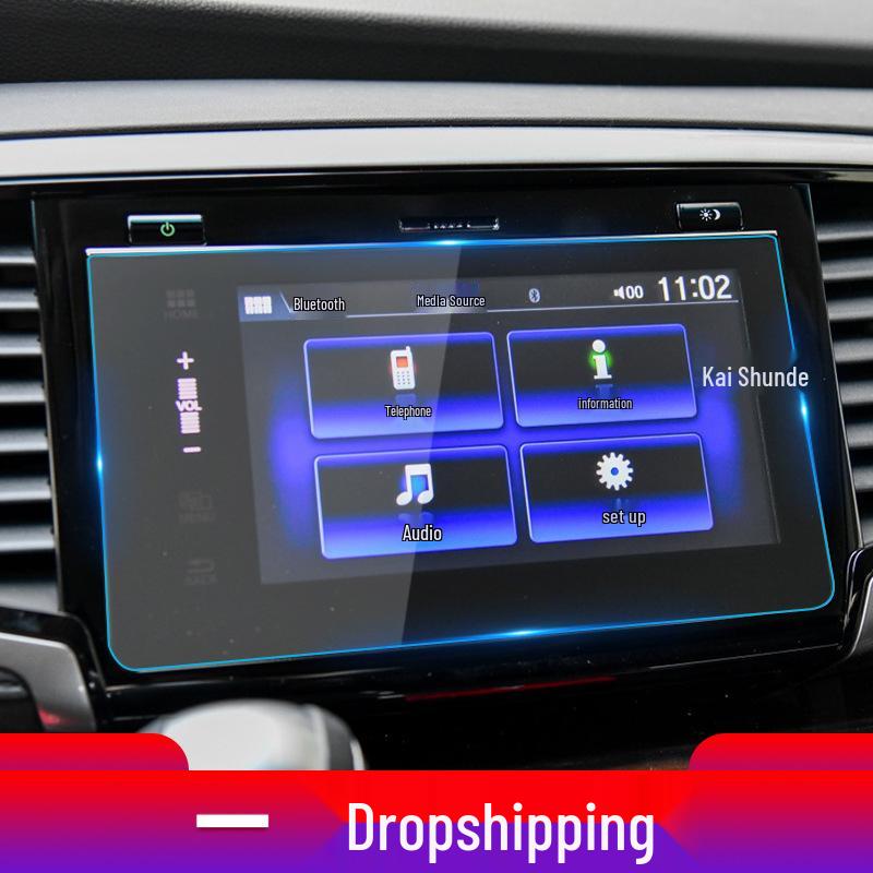 Kompatibel mit 25 Honda Envix-Modellen, dieser Odyssey Navigations-Schutzfilm und das Schutz-Sticker modifizieren Ihren Konsolenbildschirm.