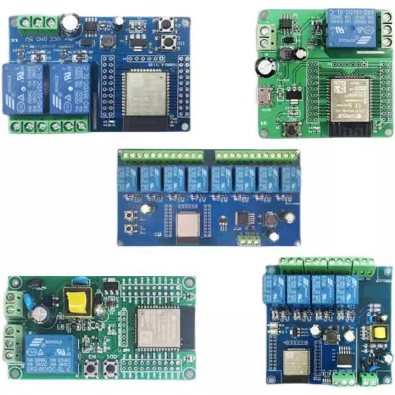 ESP32 WiFi Bluetooth BLE Relais Module (Enkel, Dubbel, 4, 8 Kanaal) voor Secundaire Ontwikkeling