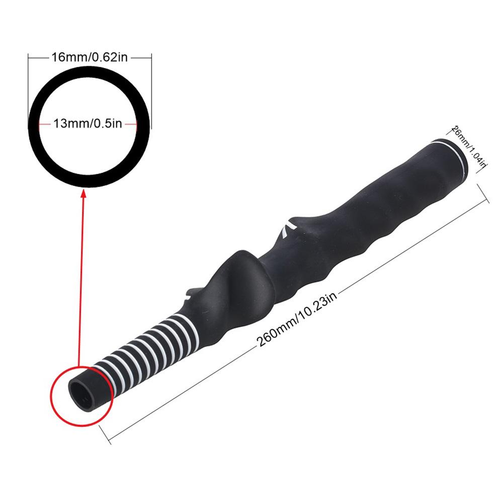 Thickened Rubber Golf Practice Grip Beginner Hand Posture Correction Training Grip Golf Swing Gesture Training Accessory 5