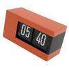 Kalender Klappuhr LED-Anzeige Automatisches Umblättern 12 Stunden AM PM Retro Ewiger Kalender Klappuhr