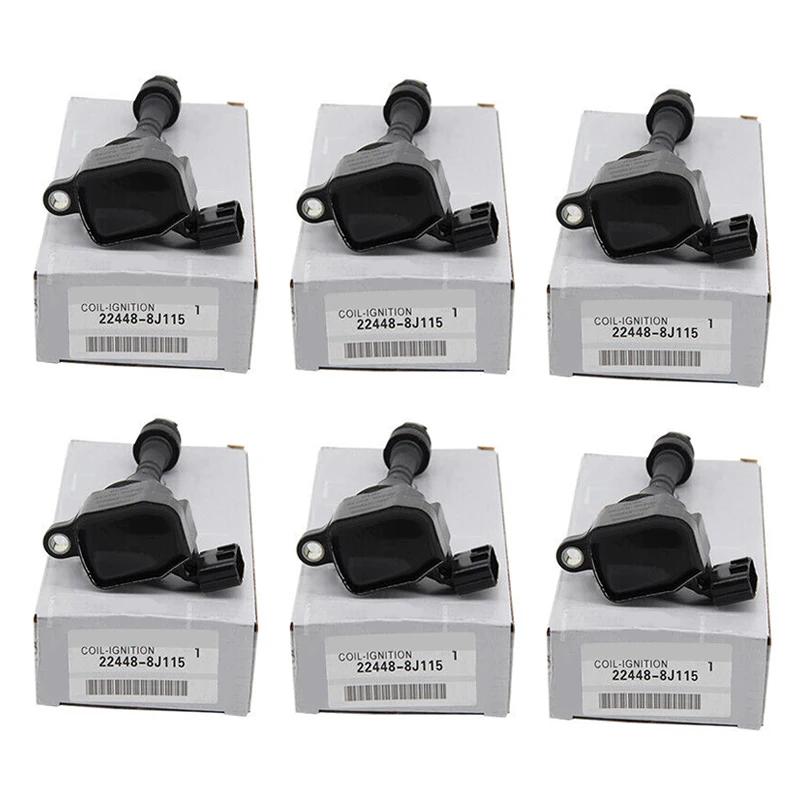 4Pcs 22448-8J115 22448-8J11C Neue Zündspule Pack Für Unendlichkeit Nissan Altima Maxima Murano 3,5 L 4,0 L V6 UF349