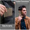 För iPhone 14 Plus Fodral CASEME 033-serien RFID-blockerande Plånbok Stöd Kalvskinnstextur Läder Telefonfodral