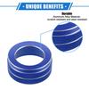 AC Climate Control Knob Rings FOUR  For Toyota RAV4 - Blue