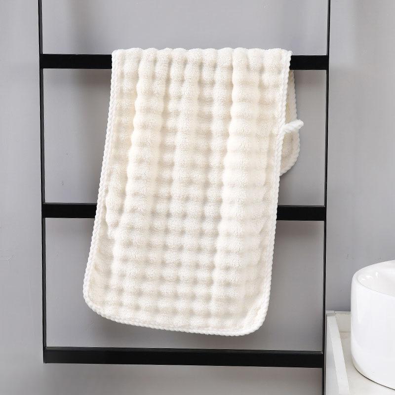 New Summer Coral Velvet Bubble Towel Wrapped In Multi-color Face Towel Soft and Absorbent Facial Towel Not Easy To Shed