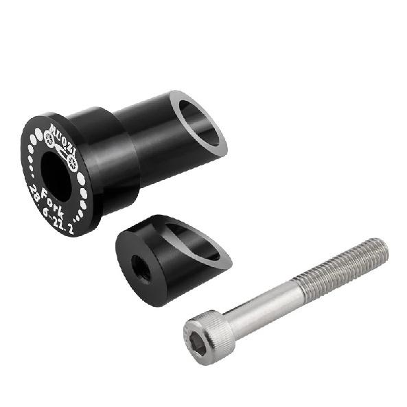 MUQZI Folding Bike Fork Riser Expansion Adapter 22.2mm 25.4mm Fork Expansion Connection Adapter