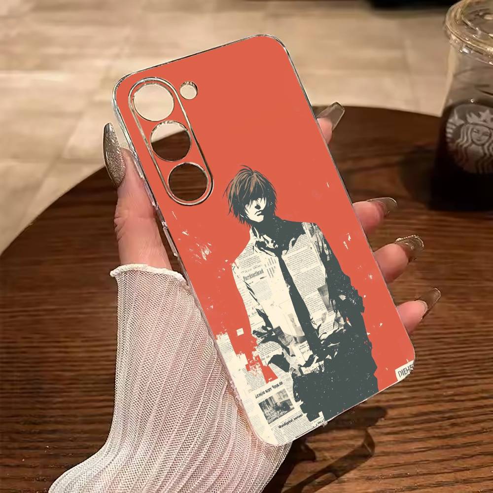 

D-Death- Note- Классический аниме Прозрачный Мягкий Силиконовый Чехол для Телефона для Samsung Galaxy A71, A70, A52, A51, A40, A30 Samsung a714g