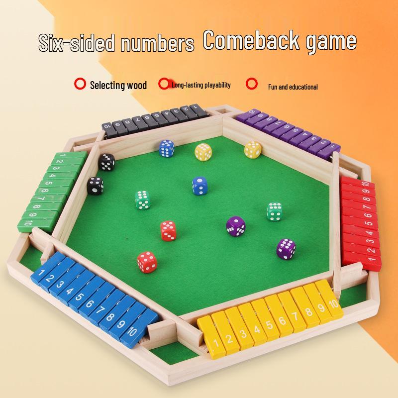 Zahlen-Klappkarten-Puzzle & Bausteinspiel für Kinder 3-6